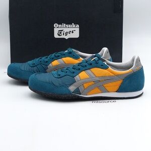 NEW Onitsuka Serrano Sneakers 1183B400-300 Velvet Pine/Steeple Grey